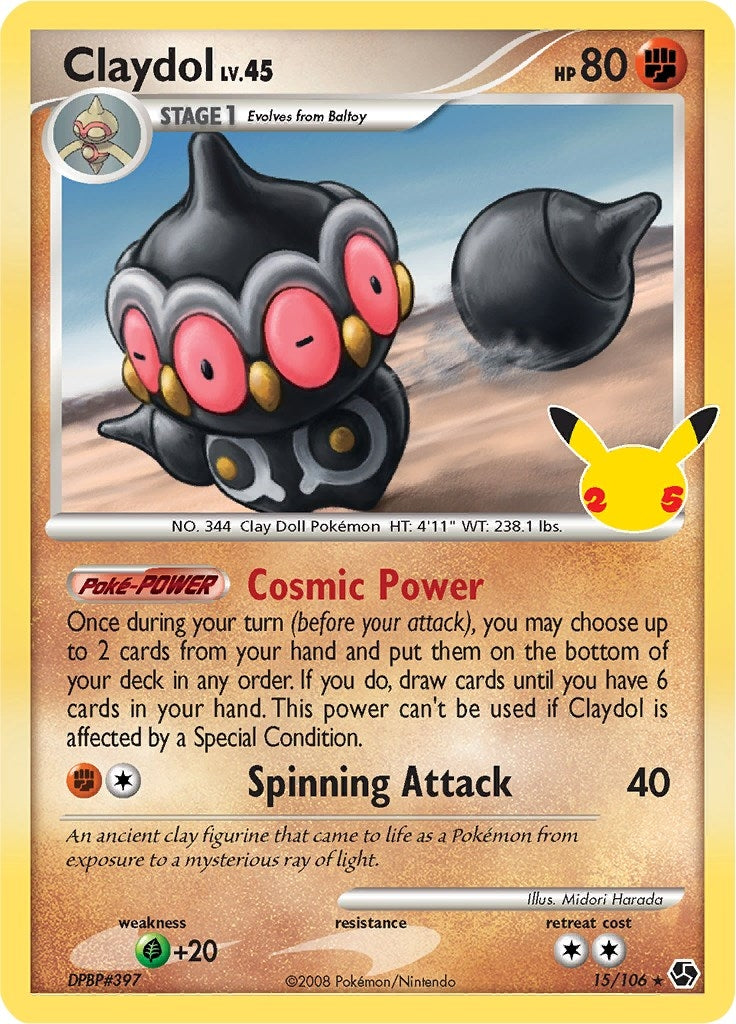 Image for Claydol (15/106) - Pokemon