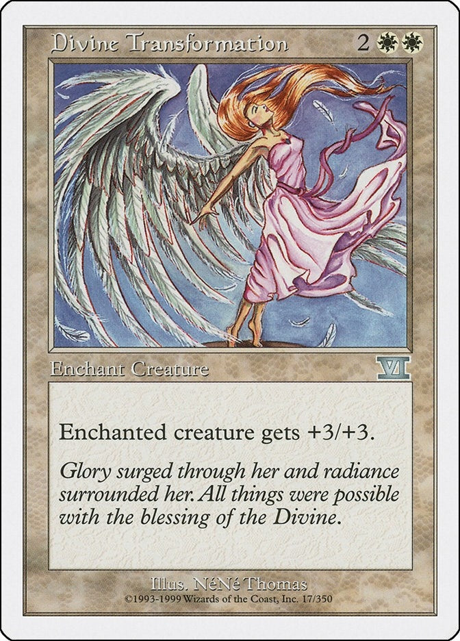 Image for Divine Transformation (17) - Magic: The Gathering