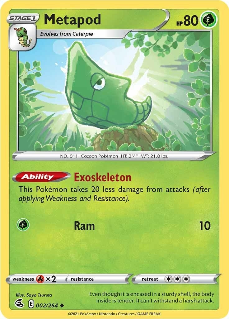 Image for Metapod (002/264) - Pokemon