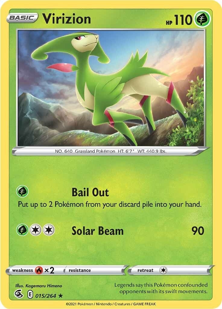 Image for Virizion (015/264) - Pokemon