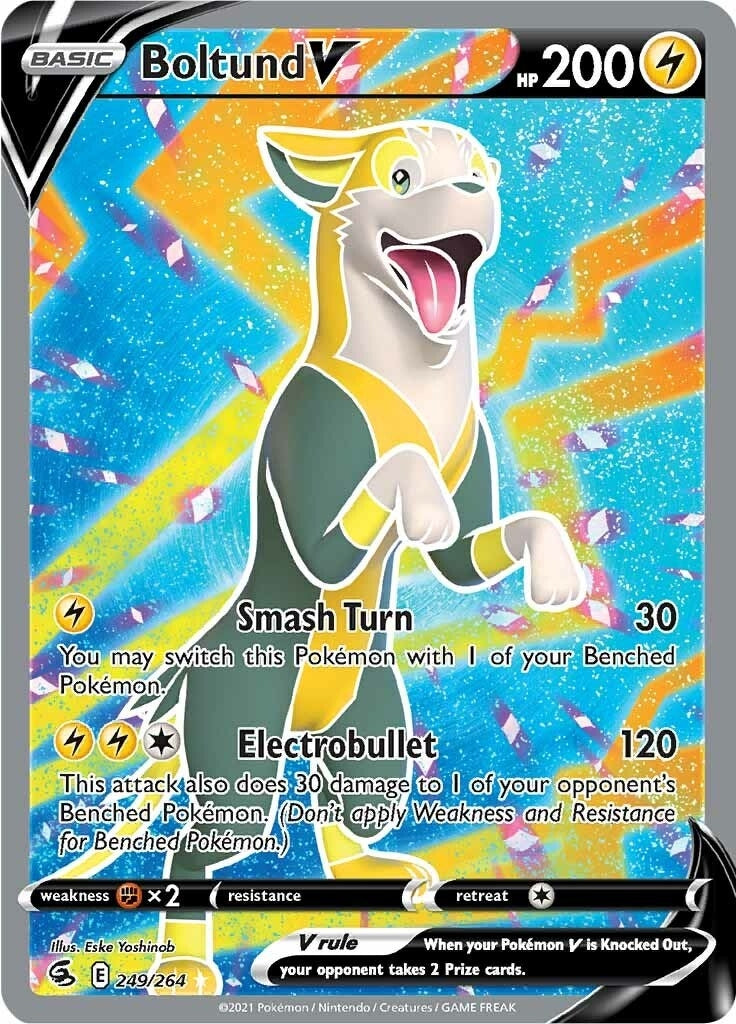 Image for Boltund V (Full Art) (249/264) - Pokemon