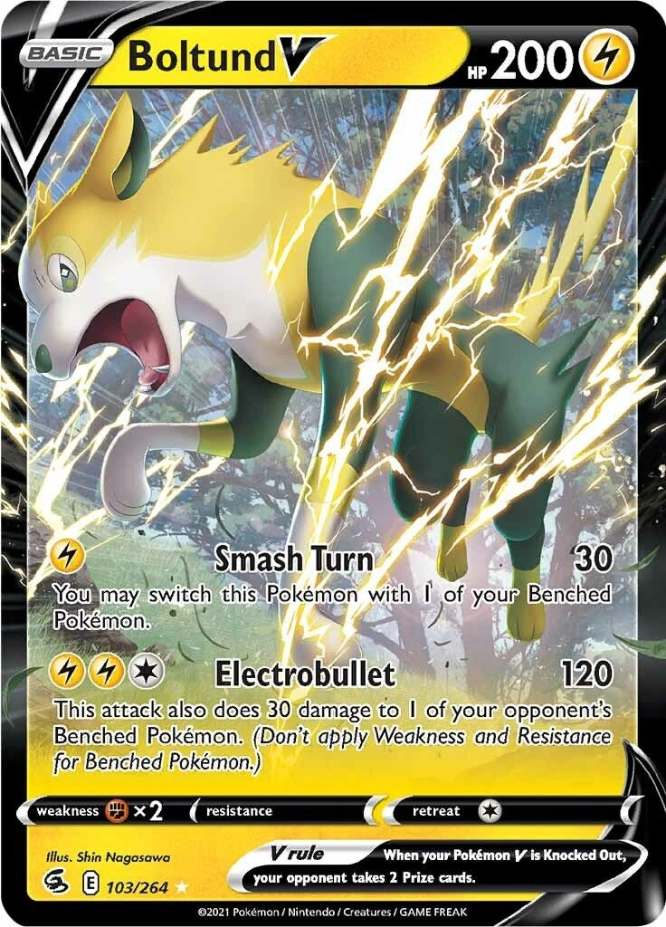 Image for Boltund V (103/264) - Pokemon