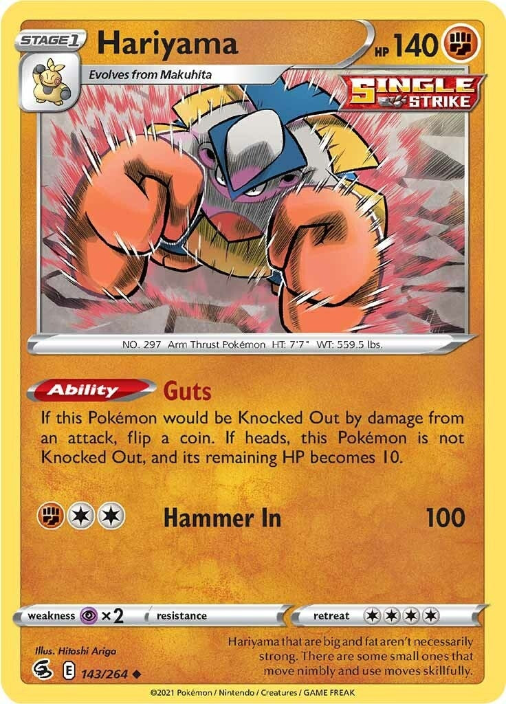 Image for Hariyama (143/264) - Pokemon