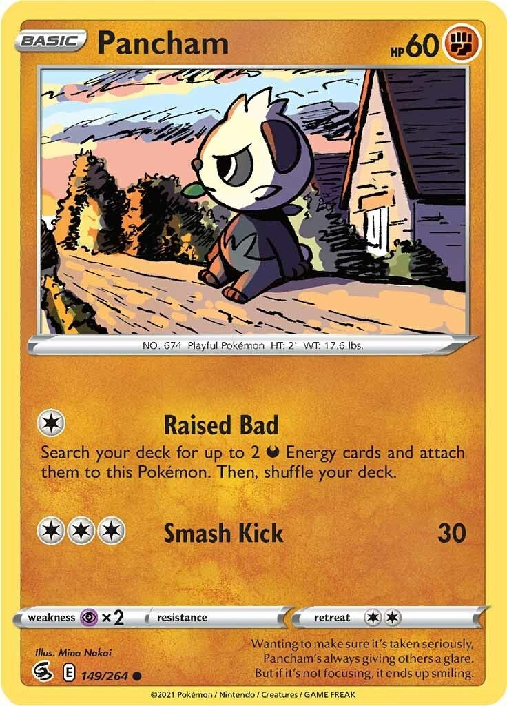 Image for Pancham (149/264) - Pokemon