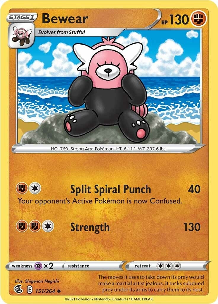 Image for Bewear (151/264) - Pokemon