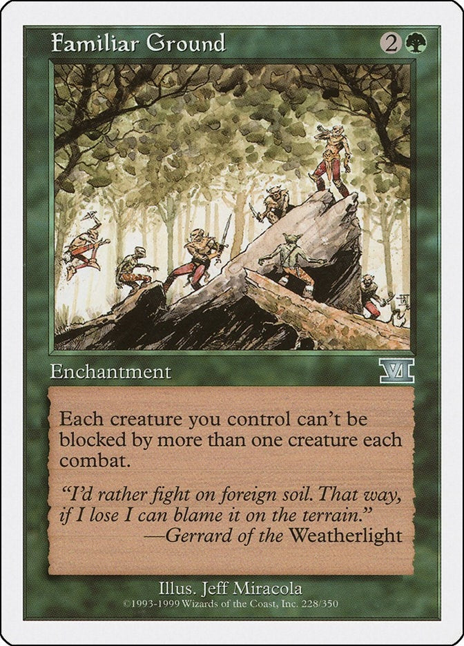 Image for Familiar Ground (228) - Magic: The Gathering