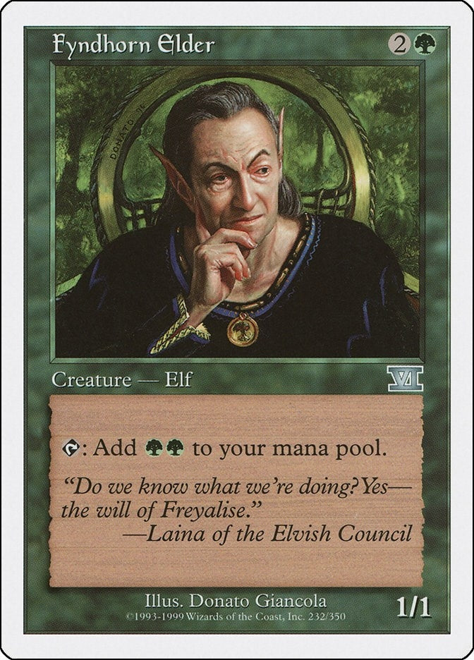 Image for Fyndhorn Elder (232) - Magic: The Gathering