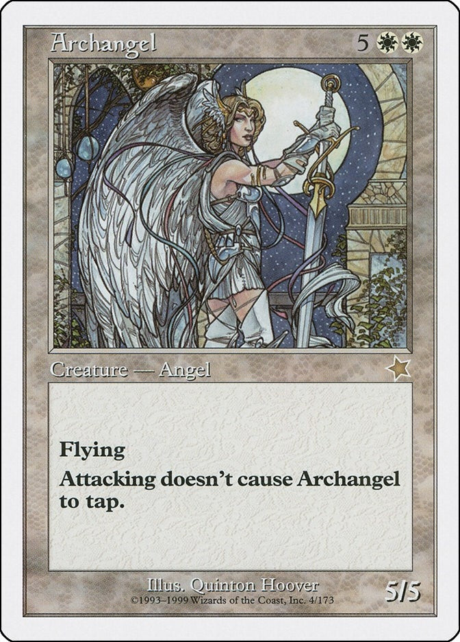 Image for Archangel (4) - Magic: The Gathering