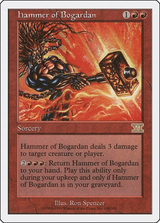 Image for Hammer of Bogardan (188) - Magic: The Gathering