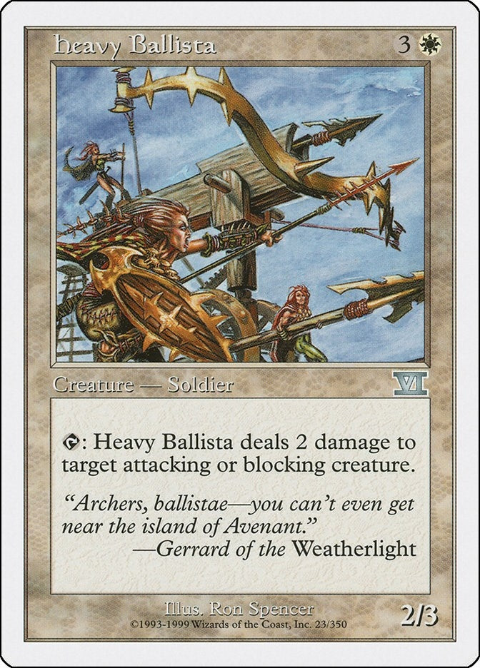 Image for Heavy Ballista (23) - Magic: The Gathering