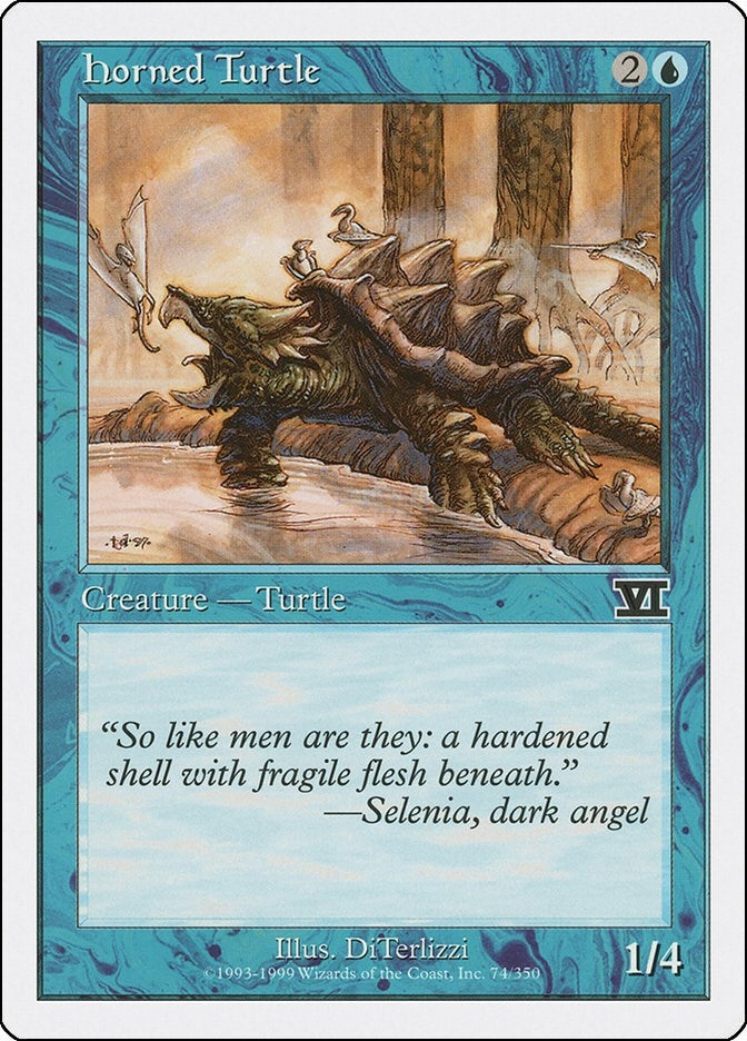 Image for Horned Turtle (74) - Magic: The Gathering