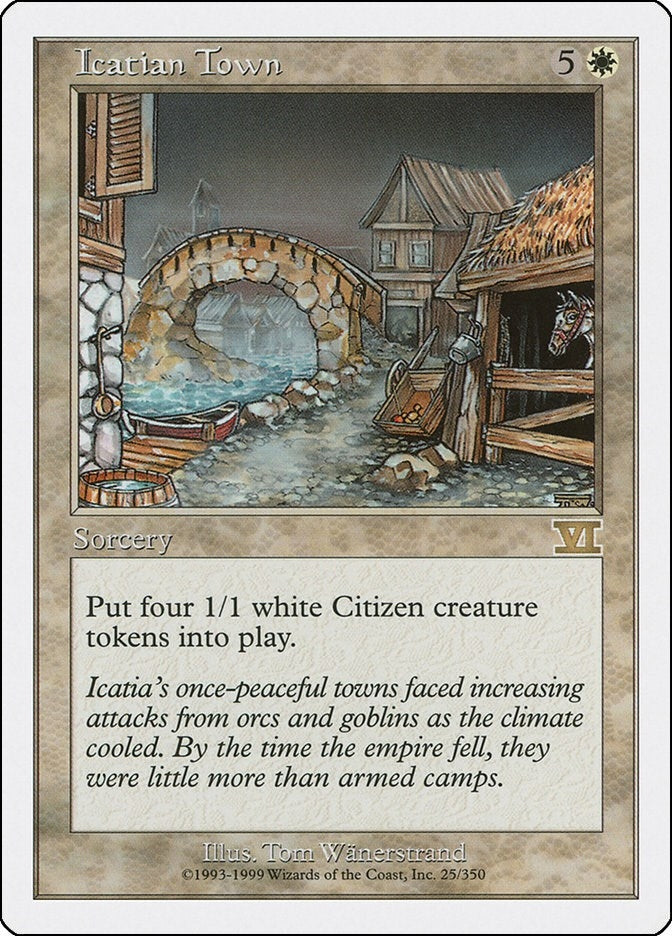 Image for Icatian Town (25) - Magic: The Gathering