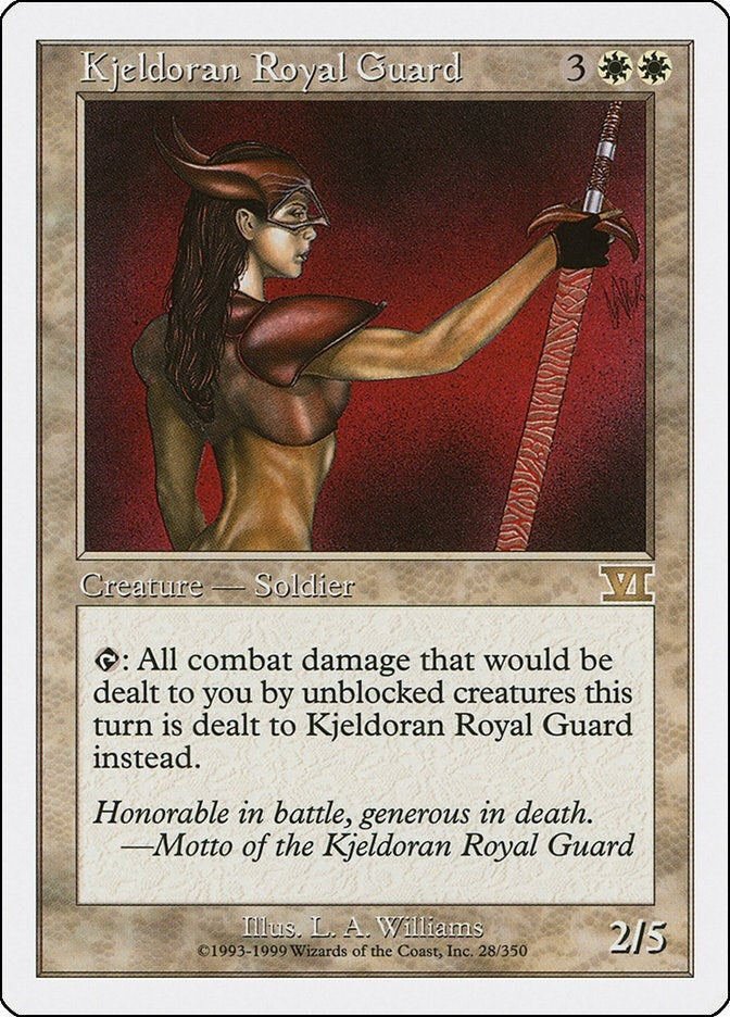 Image for Kjeldoran Royal Guard (28) - Magic: The Gathering