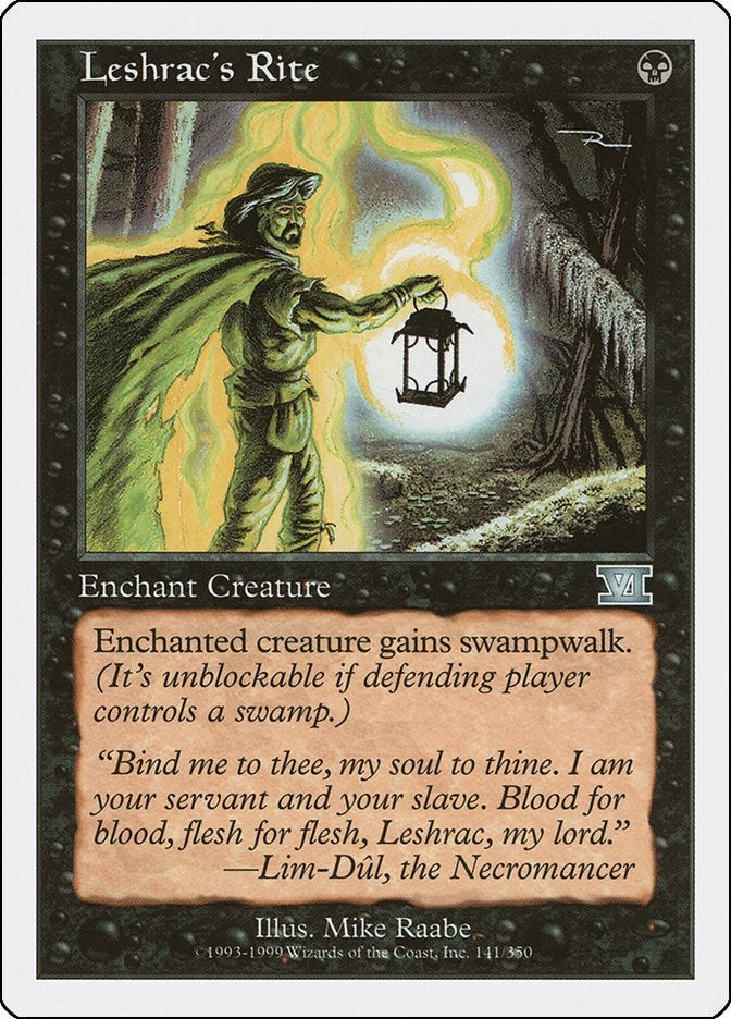 Image for Leshrac's Rite (141) - Magic: The Gathering