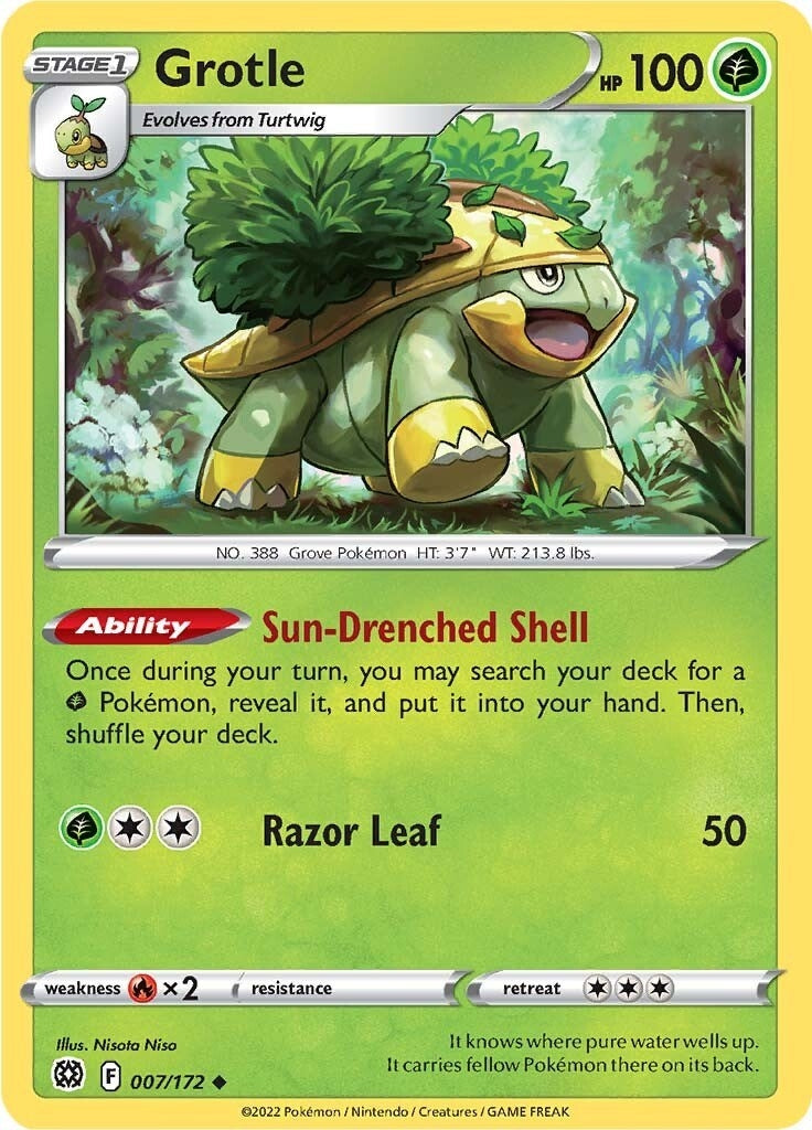 Image for Grotle (007/172) - Pokemon