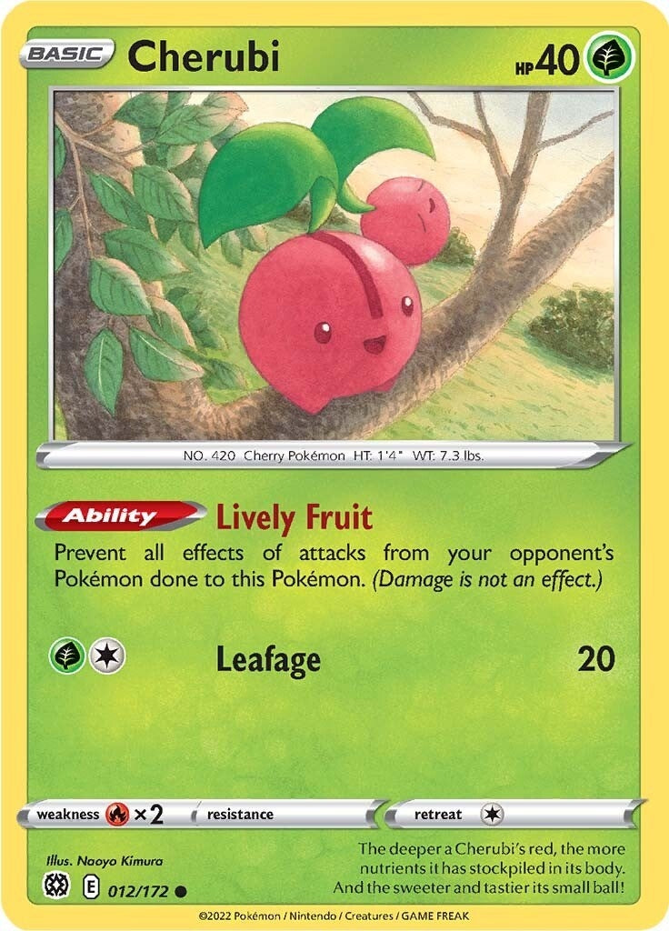 Image for Cherubi (012/172) - Pokemon
