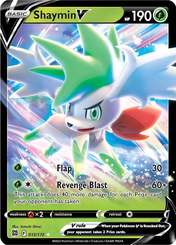 Image for Shaymin V (013/172) - Pokemon