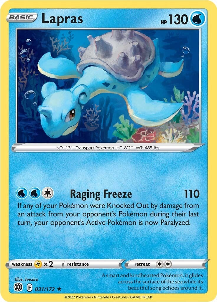 Image for Lapras (031/172) - Pokemon