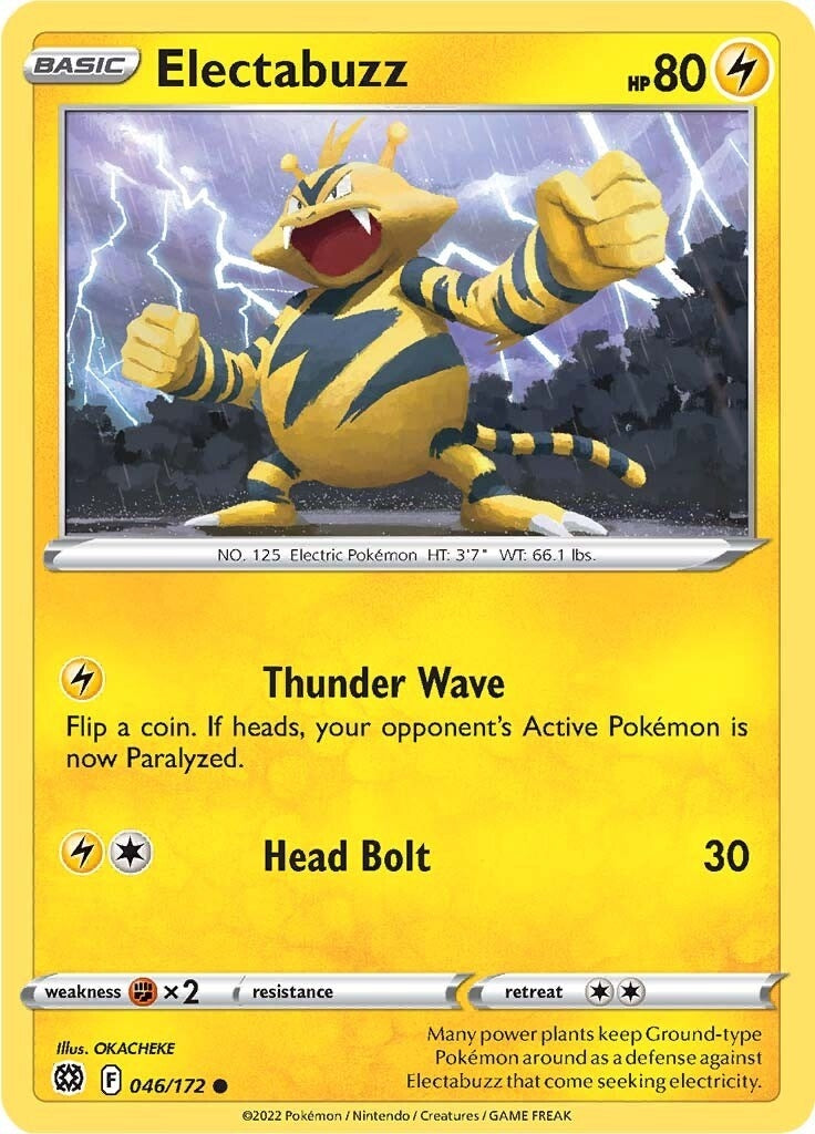 Image for Electabuzz (046/172) - Pokemon