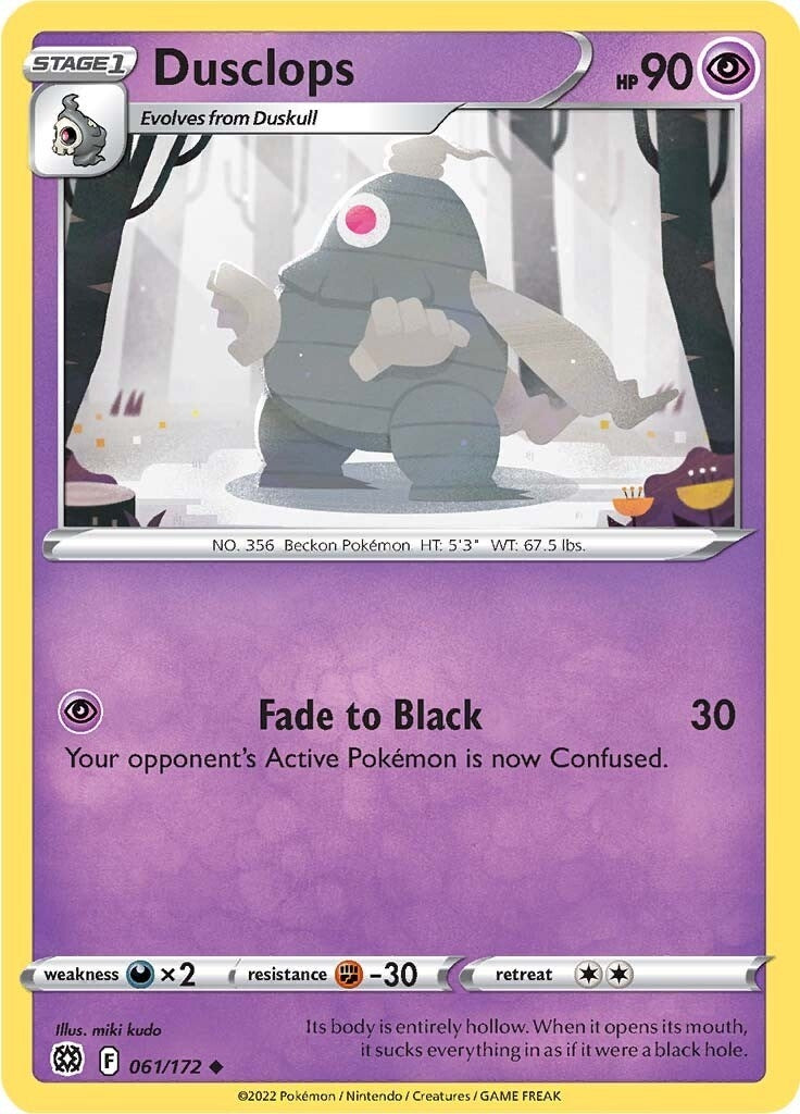 Image for Dusclops (061/172) - Pokemon