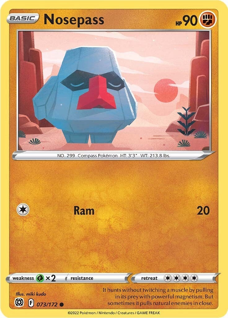 Image for Nosepass (073/172) - Pokemon