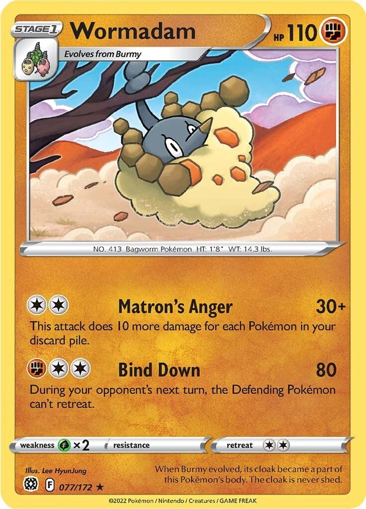 Image for Wormadam (77) (077/172) - Pokemon