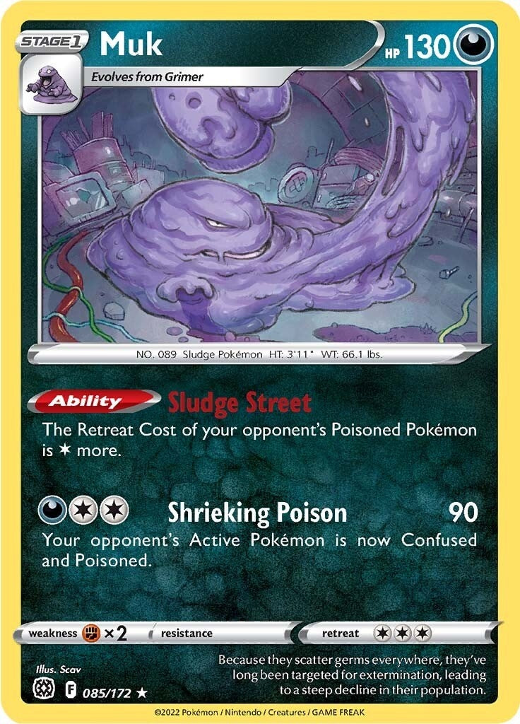 Image for Muk (085/172) - Pokemon