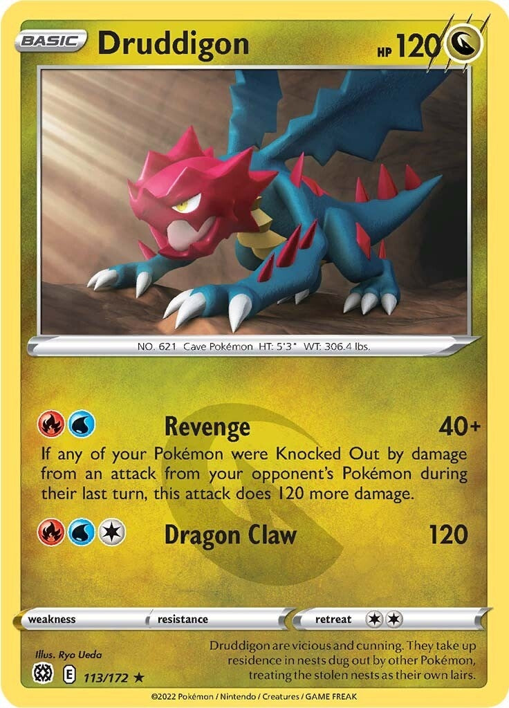 Image for Druddigon (113/172) - Pokemon