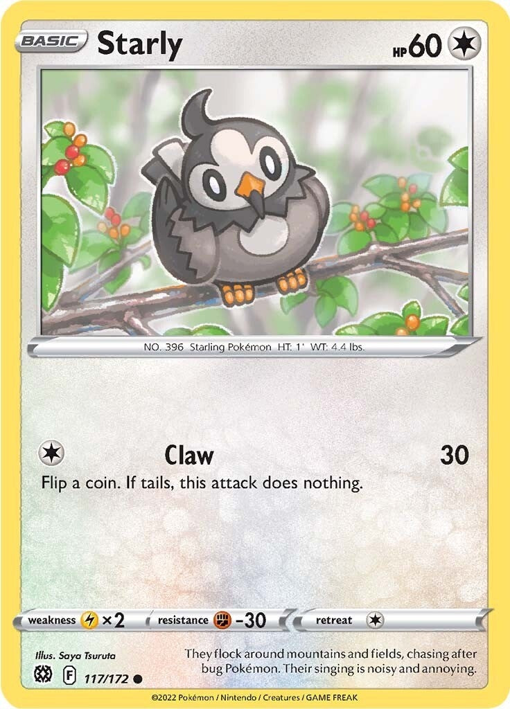 Image for Starly (117/172) - Pokemon