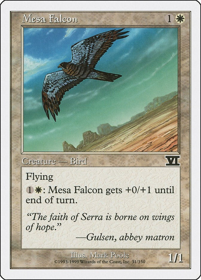Image for Mesa Falcon (31) - Magic: The Gathering