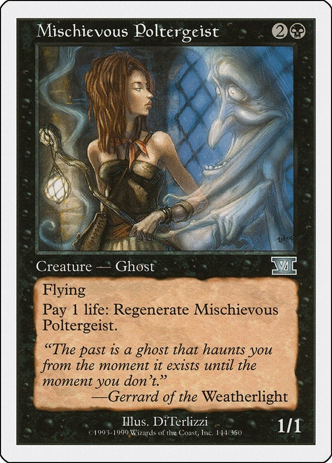 Image for Mischievous Poltergeist (144) - Magic: The Gathering