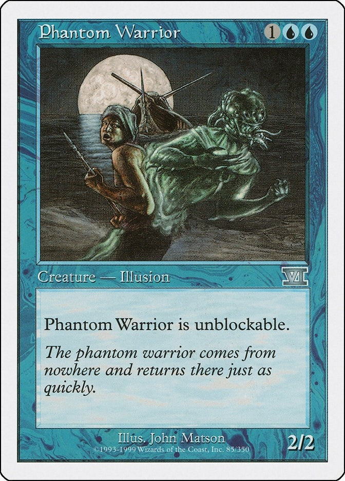 Image for Phantom Warrior (85) - Magic: The Gathering