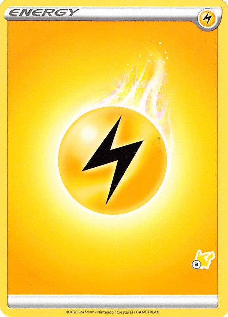 Image for Lightning Energy (#3 Pikachu Stamped) - Pokemon