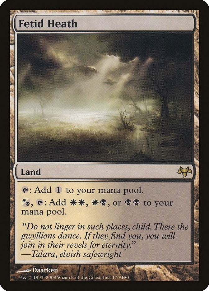 Image for Fetid Heath (176) - Magic: The Gathering