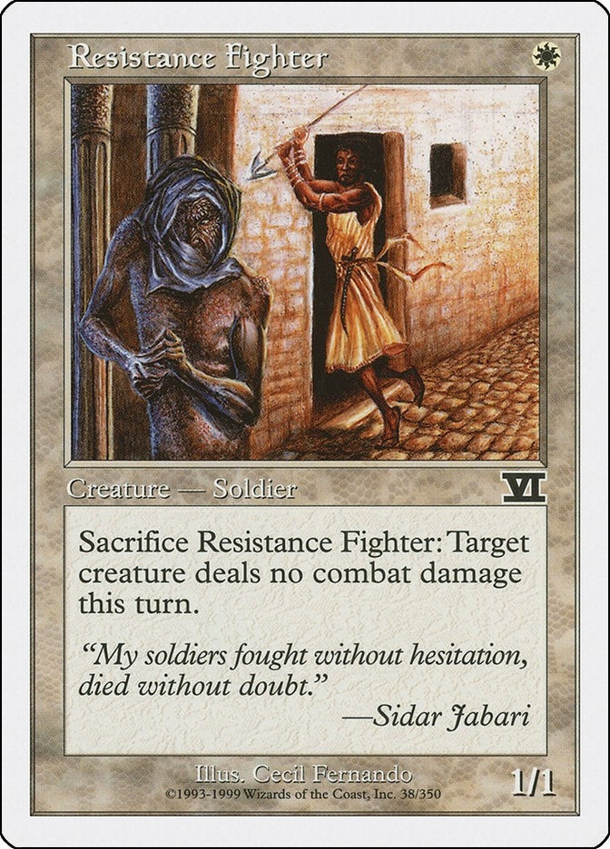 Image for Resistance Fighter (38) - Magic: The Gathering