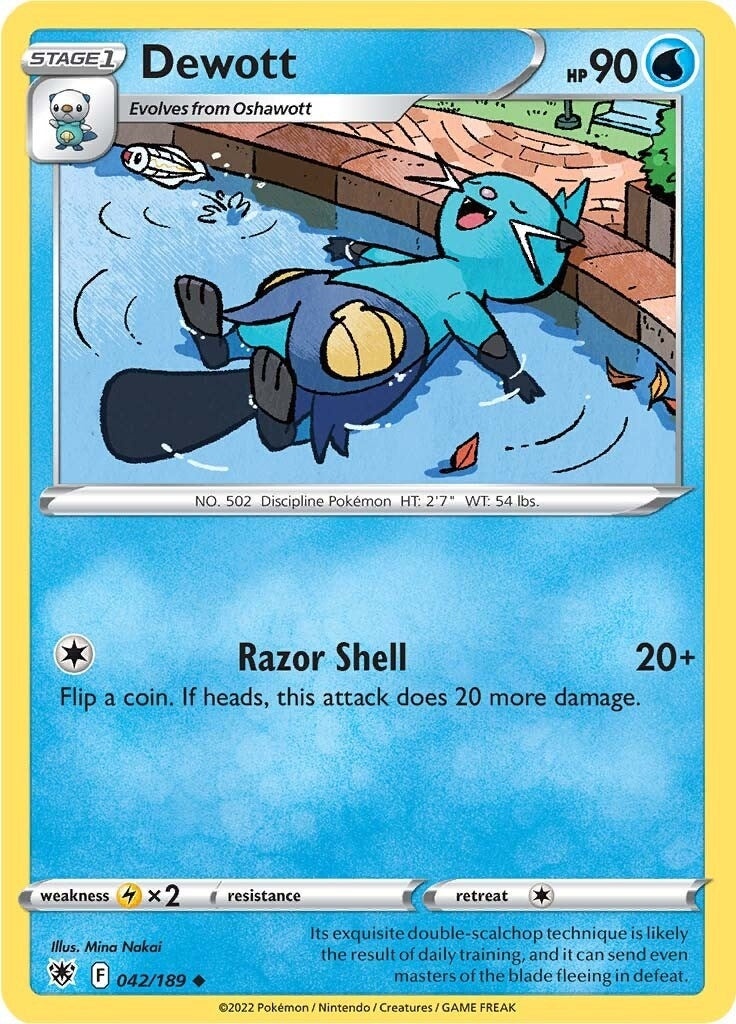 Image for Dewott (042/189) - Pokemon