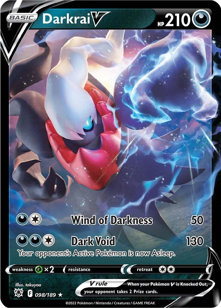 Image for Darkrai V (098/189) - Pokemon