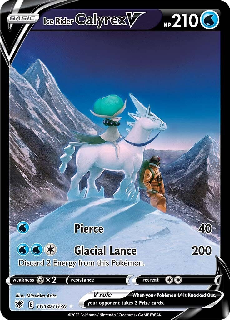 Image for Ice Rider Calyrex V (TG14/TG30) - Pokemon