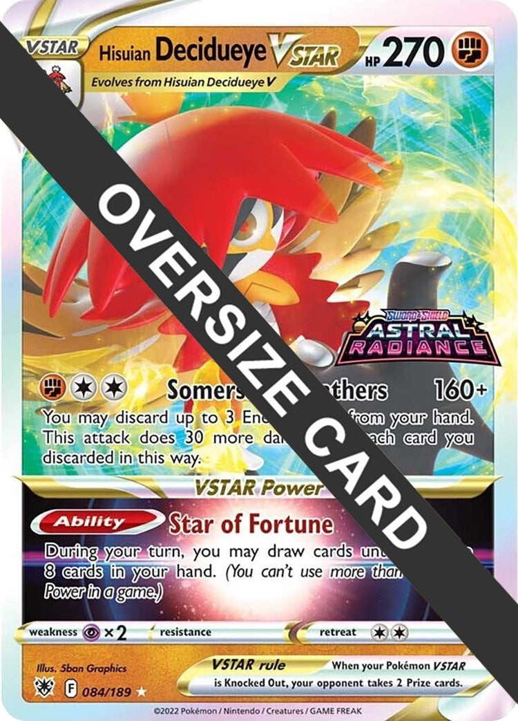 Image for Hisuian Decidueye VSTAR (084/189) - Pokemon