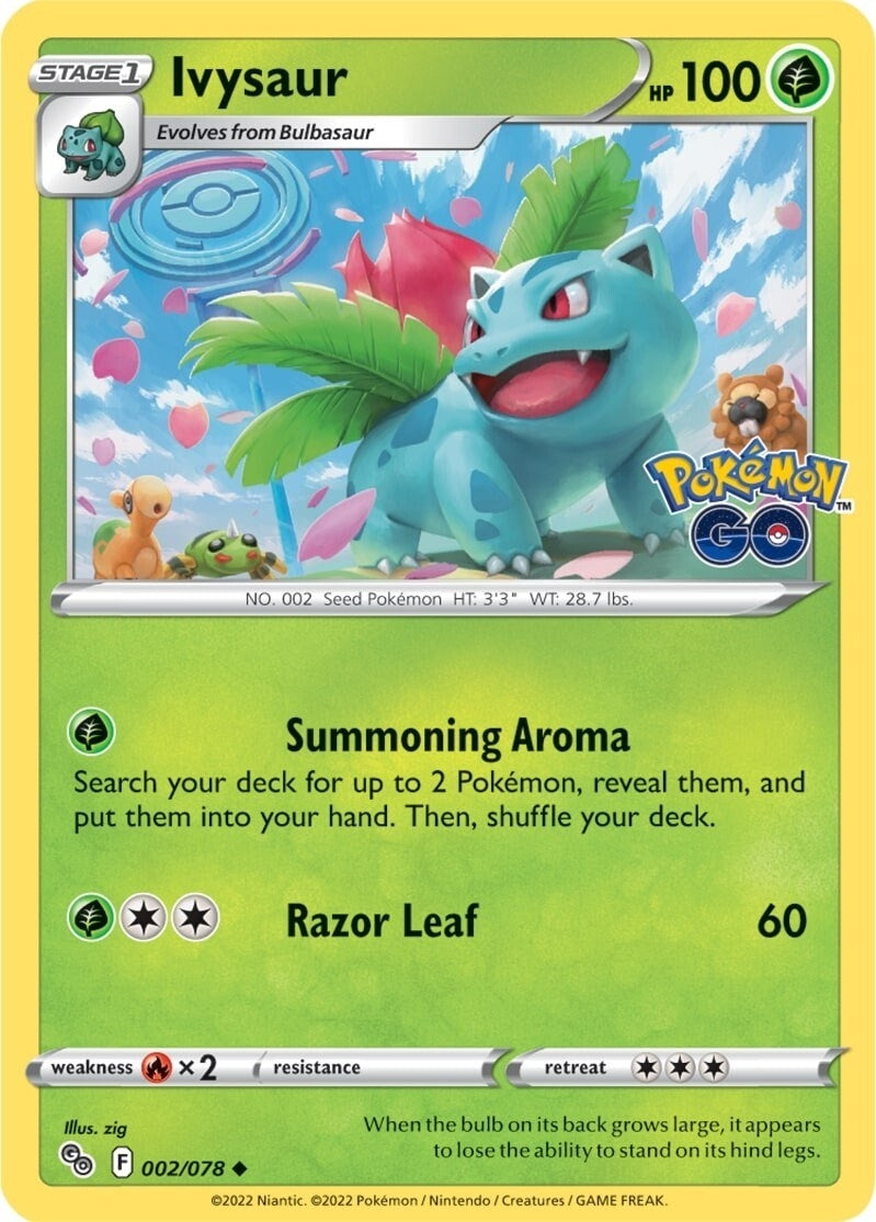 Image for Ivysaur (002/078) - Pokemon