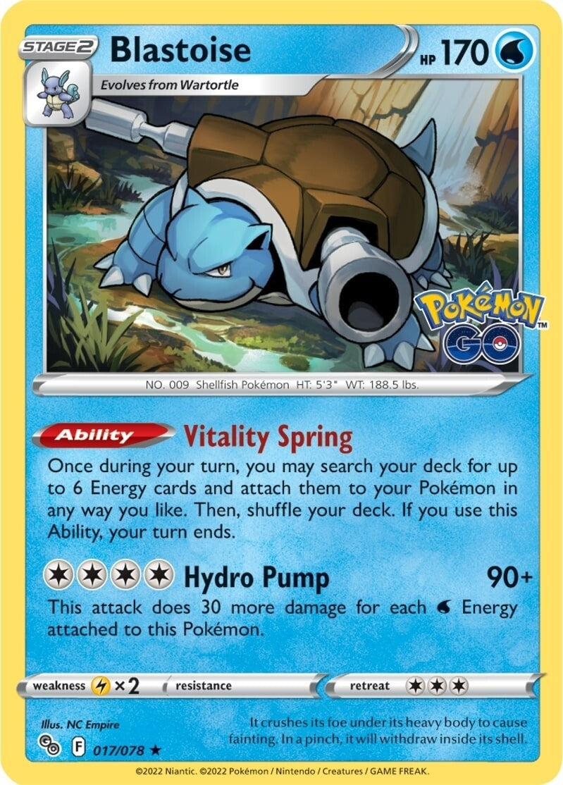 Image for Blastoise (017/078) - Pokemon