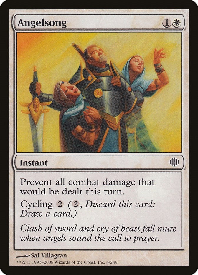 Image for Angelsong (4) - Magic: The Gathering