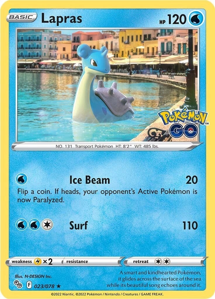 Image for Lapras (023/078) - Pokemon