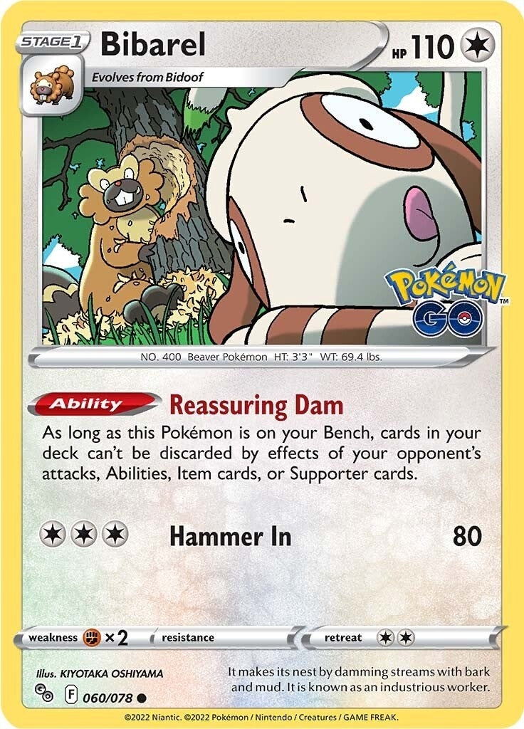 Image for Bibarel (060/078) - Pokemon