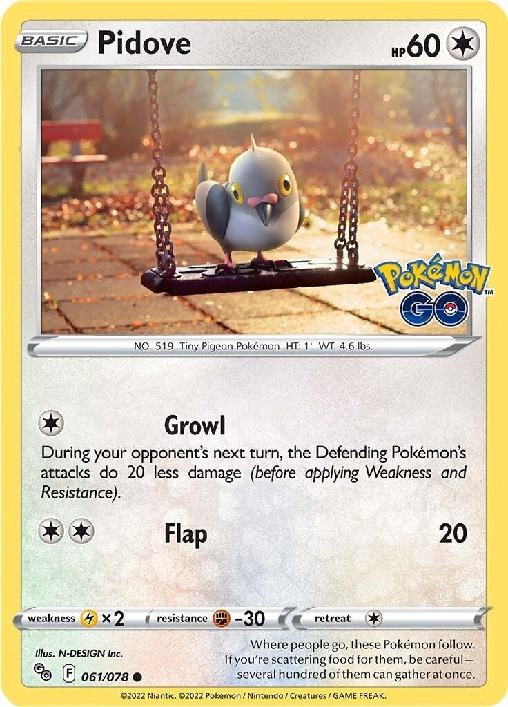 Image for Pidove (061/078) - Pokemon