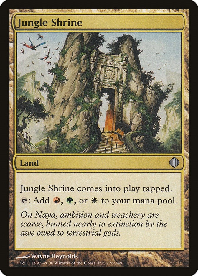 Image for Jungle Shrine (226) - Magic: The Gathering
