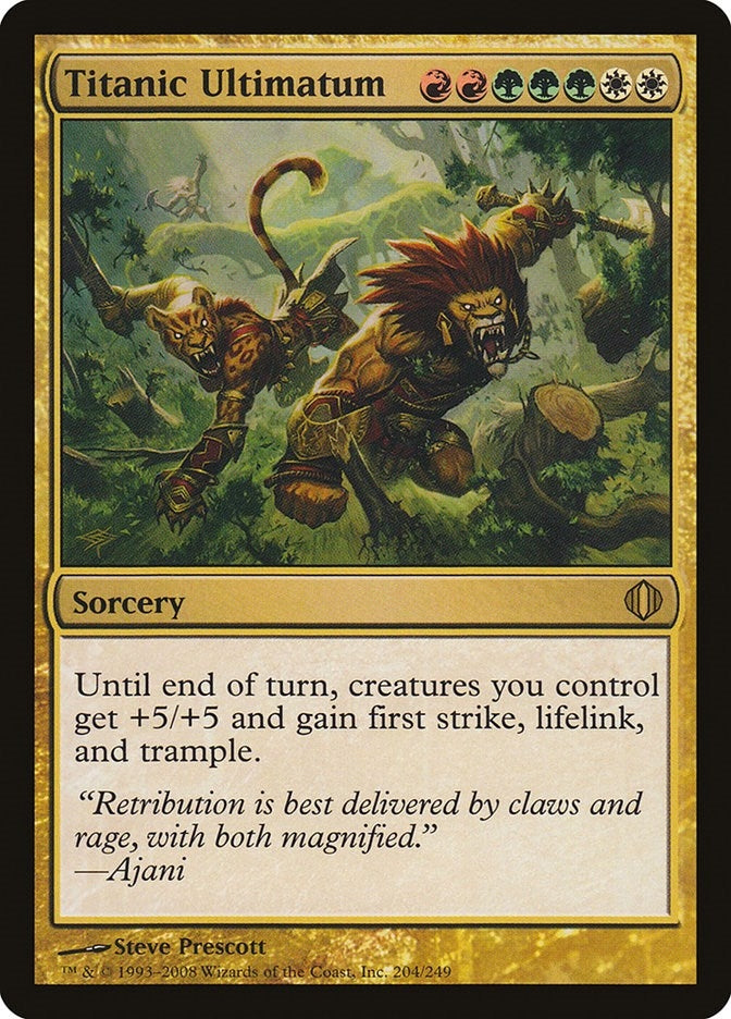 Image for Titanic Ultimatum (204) - Magic: The Gathering