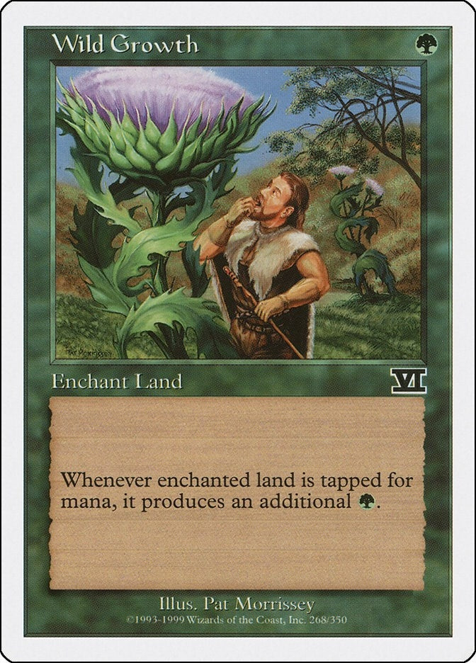 Image for Wild Growth (268) - Magic: The Gathering