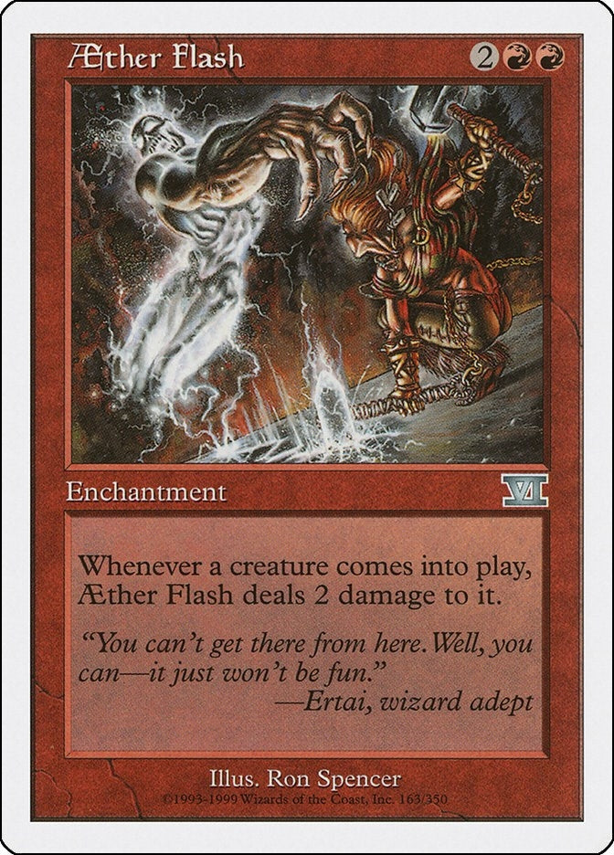 Image for Aether Flash (163) - Magic: The Gathering