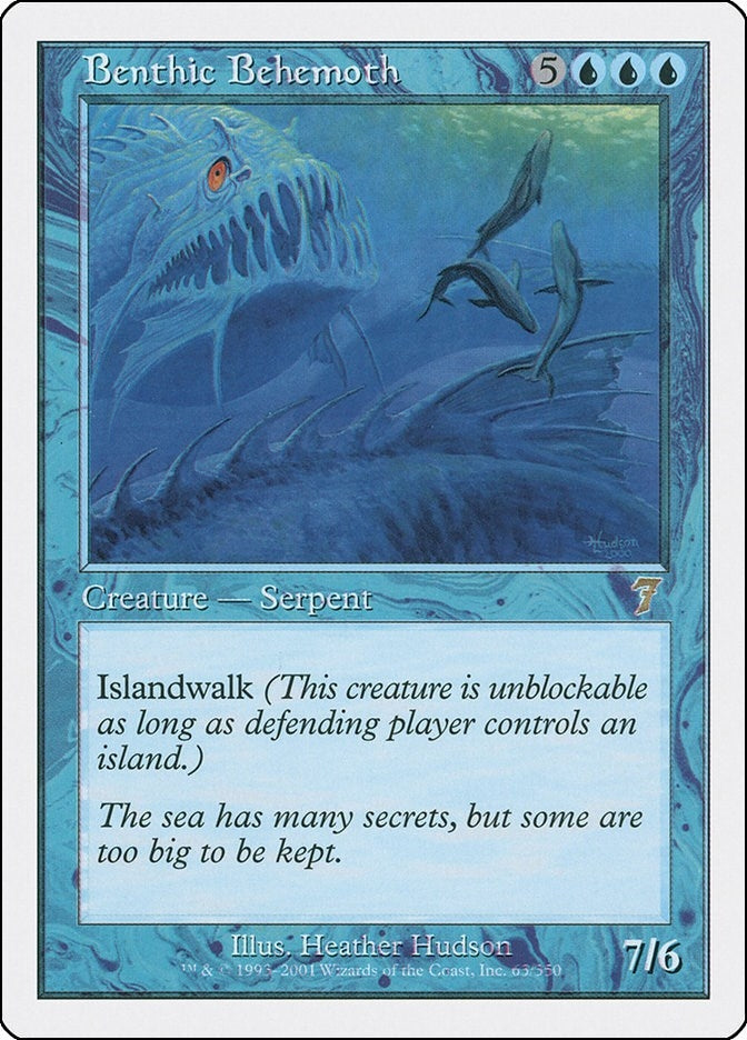Image for Benthic Behemoth (63) - Magic: The Gathering